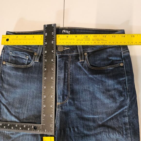 Sneak Peek High Rise Distressed Skinny Jeans Dark Wash Women's Junior 3 2264 - Picture 6 of 9